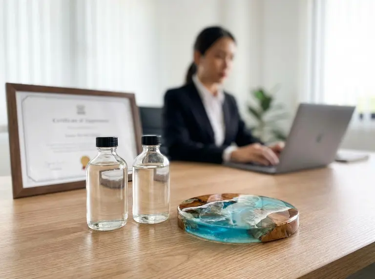 Сертификат на эпоксидную смолу